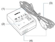 CANON R6 - Chargeur de batterie LC-E6E - 1