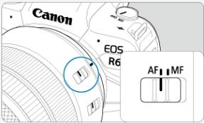 CANON R6 - Fixe z l'objectif (2). - 2