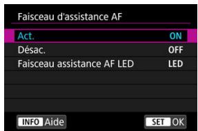CANON R6 - Sélectionnéz une option. - 1