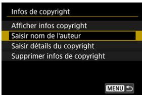 CANON R6 - Sélectionnéz une option. - 1