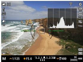 CANON R6 - Affichage des informations du viseur - 1