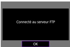 CANON R6 - Sélectionnez [OK]. - 1