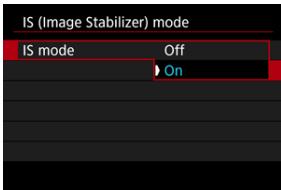 CANON R6 - Mode IS - 2