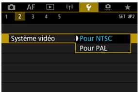 CANON R6 - Sélectionnéz une option. - 1