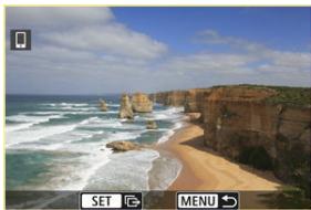 CANON R6 - Appuyez sur <   > - 1
