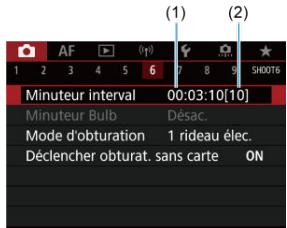 CANON R6 - Sélectionnez [OK]. - 1