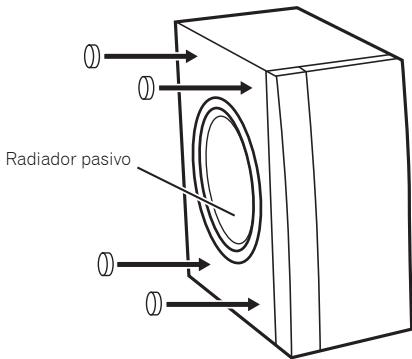 PIONEER CDSistemas - Empleo de los altavoces en sentido horizontal - 2
