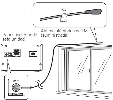 PIONEER CDSistemas - Conexión de la antenna de FM - 1