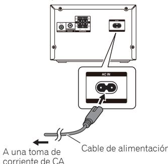 PIONEER CDSistemas - Conexión a la corriente - 1