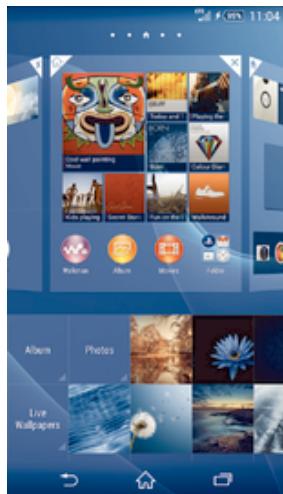 SONY XPERIA Z3 BLC - Arrière-plan et thèmes - 1