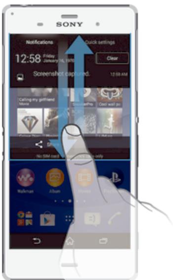 SONY XPERIA Z3 BLC - États et notifications - 1