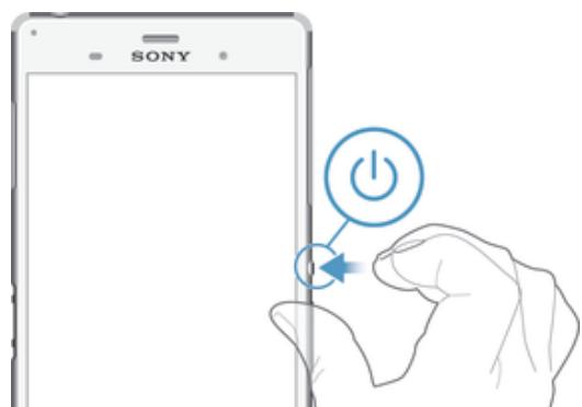 SONY XPERIA Z3 BLC - Pour allumer l'appareil - 2
