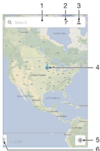 SONY XPERIA Z3 BLC - Google maps™ et navigation - 2