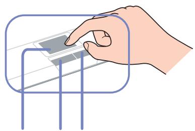 SONY VGC-V3 - Utilisation du dispositif de pointage - 2
