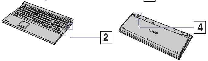 SONY VGC-V3 - Avant d'utiliser le clavier - 4