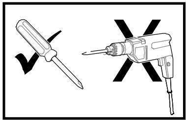 PROLINE TDM6P - INSTRUCTIONS D'INVERSION DU SENS D'OUVERTURE DE LA PORTE - 2