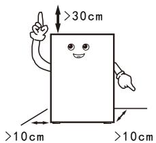 TCL RF318BSFO - Bedienung und Platzierung - 1