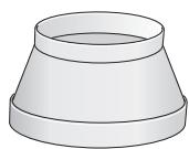 NEFF I79D44NO - Raccordement d'un conduit d'évacuation Ø 120 mm - 2