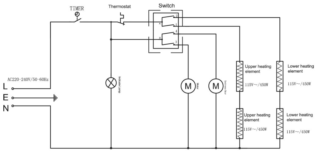 BRANDY CHEF 500 LiNE-Nscopic - Schemeélectrique - 1