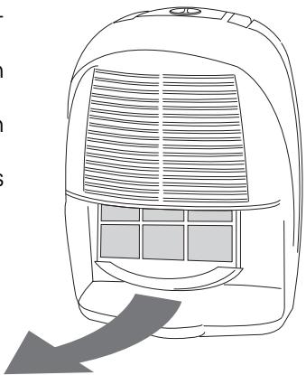 DELONGHI DEM 8.5 - Nettoyage du filtré à air - 1