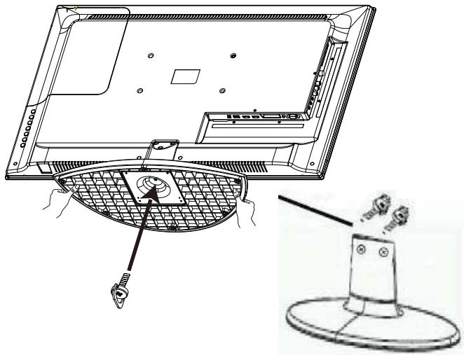 BRANDT B1607 LED - Montage du socle - 6