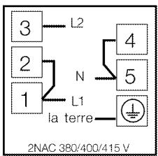 LEISURE CHS9OF324K - Raccordement du cable d'alimentation - 4