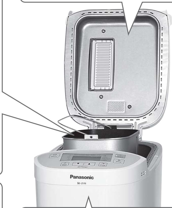 PANASONIC SD-2511RKE - Gobelets à levain - 4