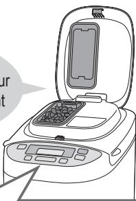 PANASONIC SD-2511RKE - Ajouter des ingrédents supplémentaires au pain ou à la pâte - 1