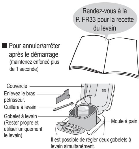 PANASONIC SD-2511RKE - Stocker le levain dans le réfrigérateur - 1