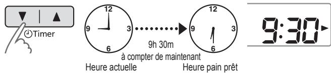 PANASONIC SD-2511RKE - Régler le départ différé (facultatif) - 1