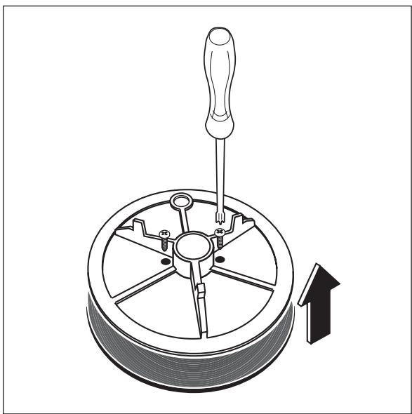 ARTHUR MARTIN TG 5057 N - Le dessus de la table de cuisson - 2