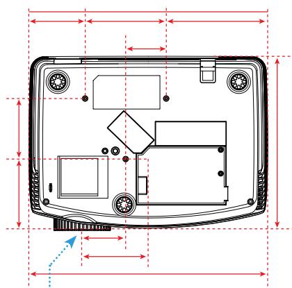 OPTOMAR EX762 - Installation au plafond - 4