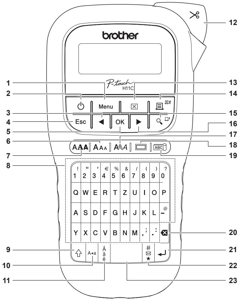 BROTHER PT-H110 - REMARQUE - 2