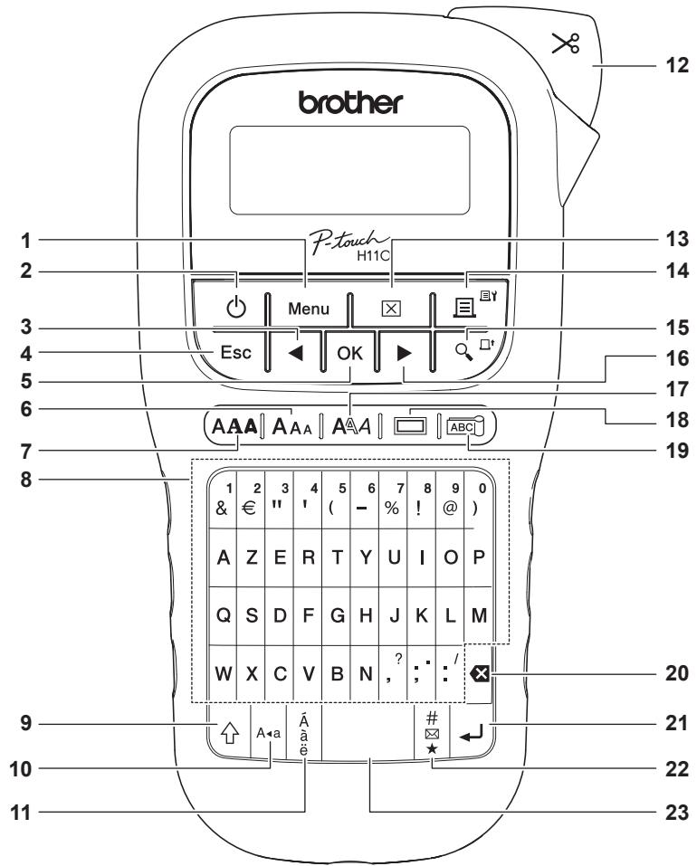 BROTHER PT-H110 - REMARQUE - 1