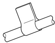 BROTHER PT-H110 - Étiquette de cable - 1