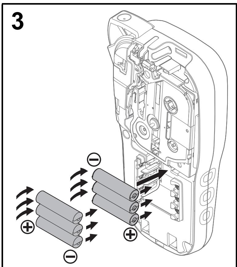 BROTHER PT-H110 - Si vous utilisez l'adaptateur secteur (AD-24ES) en option - 1