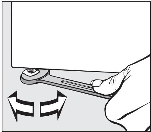 MIELE T 4464 C BLANCC - Ajustement du sèche-linge - 2