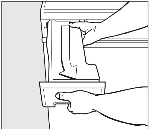 MIELE T 4464 C BLANCC - Vidange de l'eau de condensation - 1