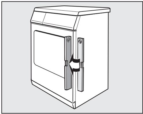 MIELE T 4464 C BLANCC - Ajustement du sèche-linge - 1