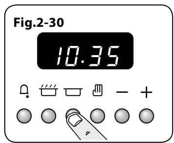 FALCON PROP110EICR/C-EUC - Mise en marche et arrêt du four principal avec minuterie - 5
