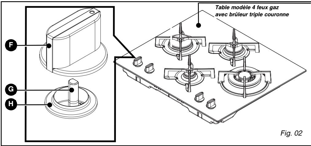 SAUTER STG 927B INOX - Description de votre TABLE - 2