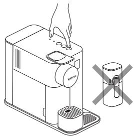 DELONGHI EN640.B - Mengembalikan volume ke pengaturan default - 1