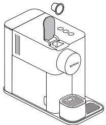 DELONGHI EN640.B - Coffee preparation   Preparation du café - 1