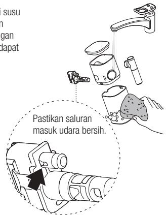 DELONGHI EN640.B - PENCUCIAN DENGAN TANGAN: - 2