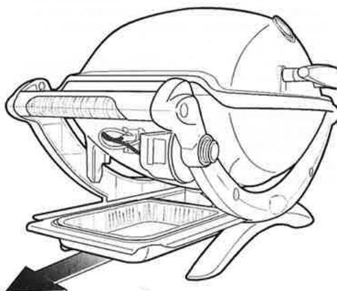 WEBER 53060053 - Bac de récapération amovible et barquette en aluminium jetable - 2