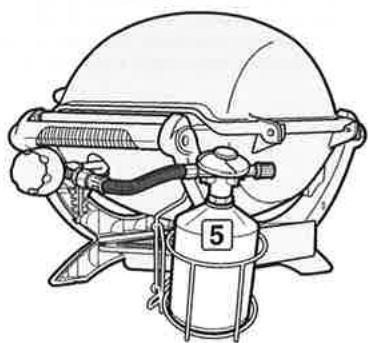 WEBER 53060053 - RACCORDEMENT DU DÉTENDEUR À LA CARTOUCHE DE GAZ - 6