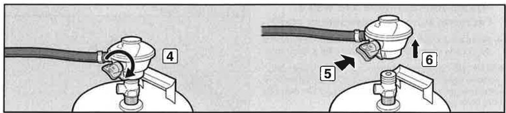 WEBER 53060053 - AVERTISSEMENT: assurez-vous que le robinet de la bouteille de gaz ou du détendeur est fermé. - 5