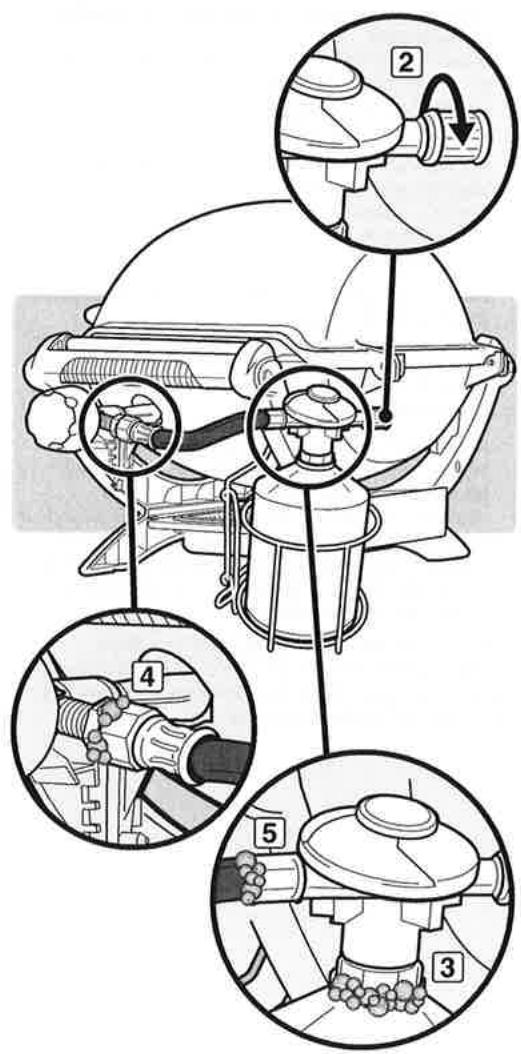 WEBER 53060053 - AVERTISSEMENT: n'allumez pas le bruleur pendant la vérification de l'étanchéité. - 2