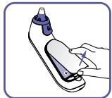 BRAUN IRT6515 - Reemplazo de las pilas - 2