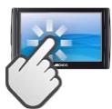 ARCHOS 5 WIFI 160 GO - UTILISATION DE L'ÉCRAN TACTILE - 1